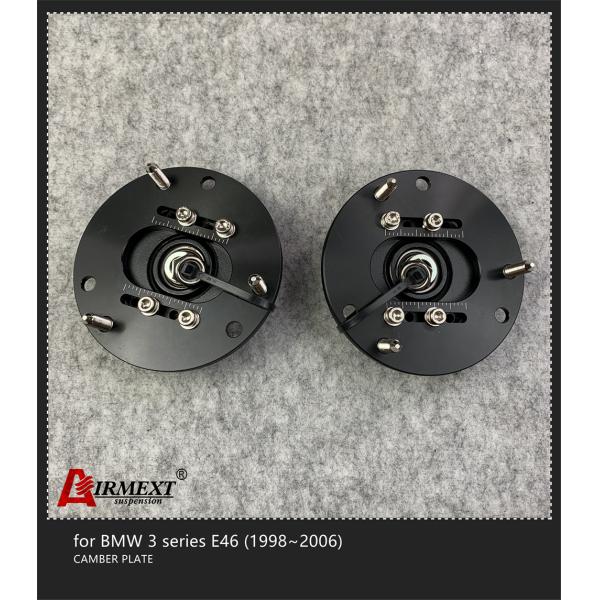 AIRMEXT Iron Adjustable Camber Plates For BMW 3 SERIES E46