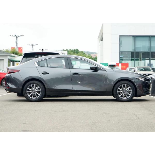 Changan Mazda 3 Compact Car 5 Seater Manual Transmission Fuel Vehicle Black LED Lights Electric Fabric Multi-function