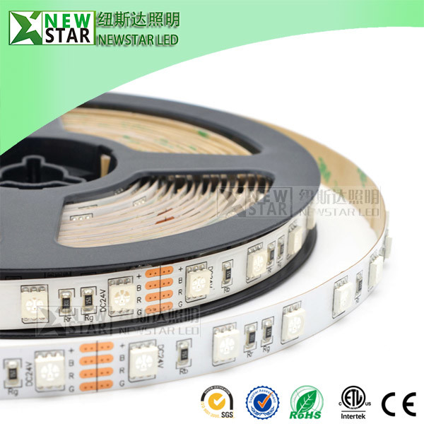 SMD5050 RGB Led Strips 30/60/72/96/120/144/240leds full color DMX 5050 12v 24v