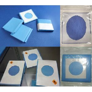 Sterile Disposable Surgical Aperture Drapes With Adhesive Tape SMS 45g
