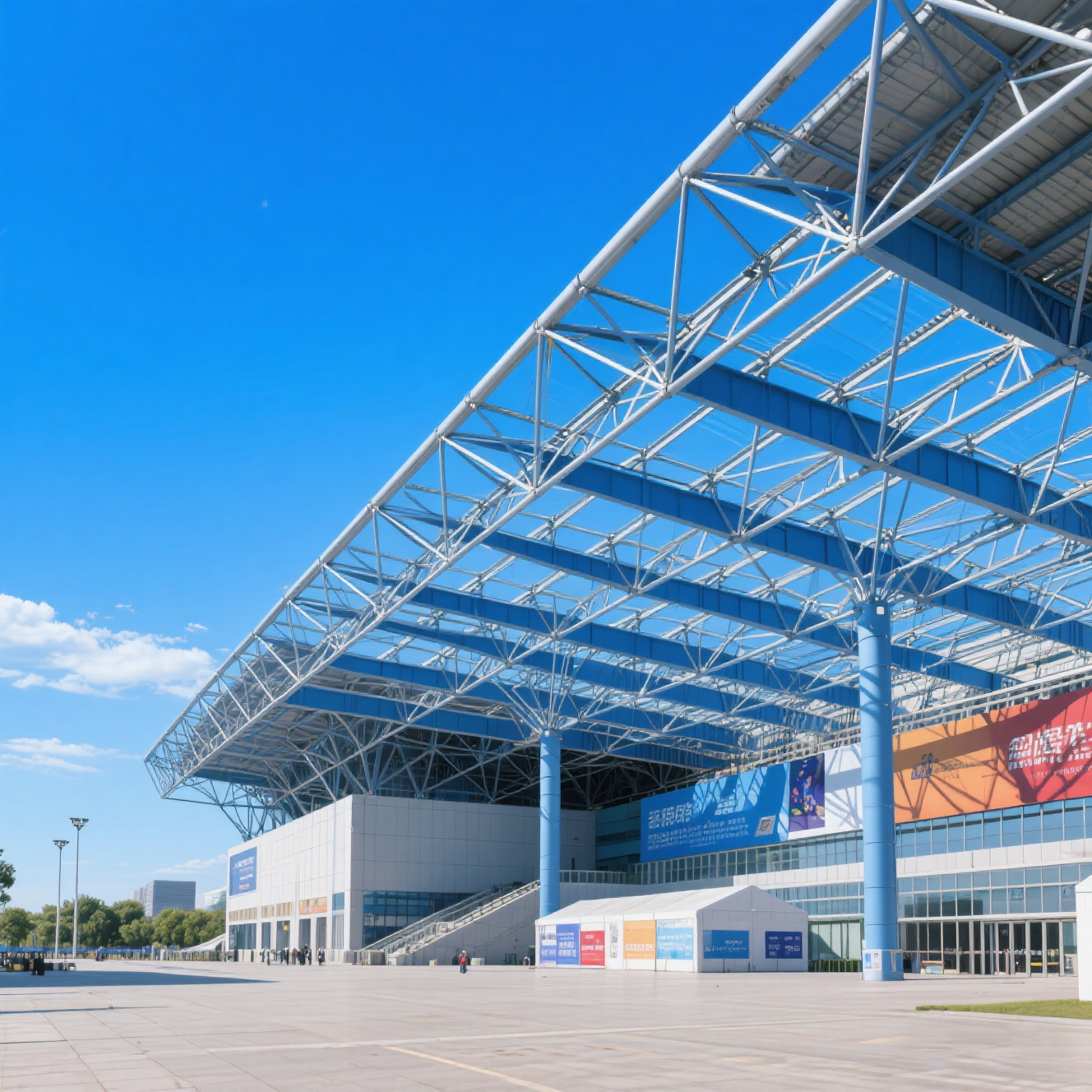 Prefab Steel Structure Badminton Court Gymnasium Building