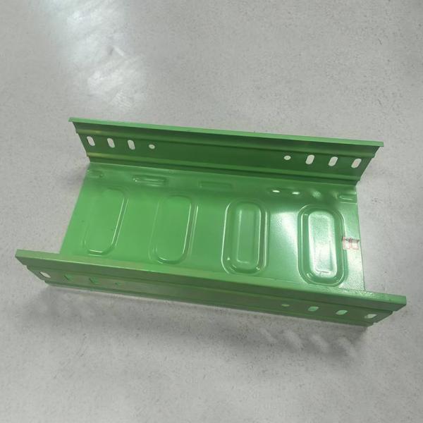 Fire Resistance Heavy Duty Cable Tray With Connectors Width 100mm 100cm