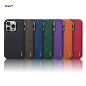 Custom Magsafe PU Leather Phone Case Wallet For IPhone 16 15 14 Pro Max