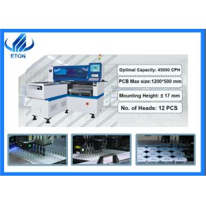 12 Heads SMT Mounter LED Bulb Assemly Machine With Windows 7