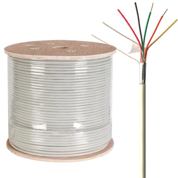 Buy 2/4/6/8/10/12/14/16/18/20cores CPR Alarm Cable Communication Cable with Bare Copper Wire at wholesale prices