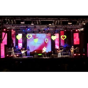 Die Cast Aluminum Ultra Thin LED Screen P6HD LED Display Super Light