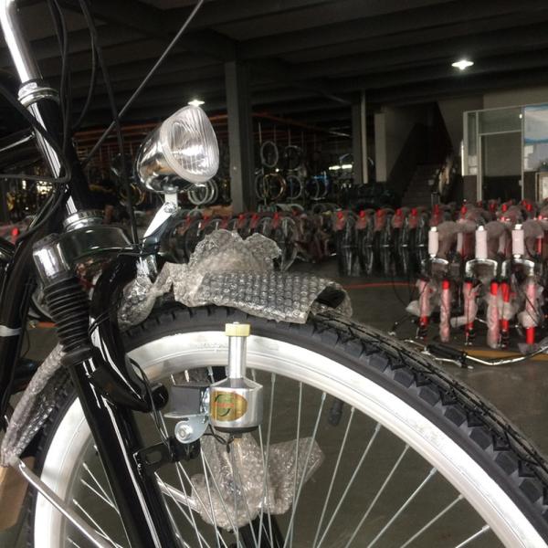 CE USA Hard Frame Non-rear Damper 26" Single Speed Beach Cruiser for Men's Relaxation