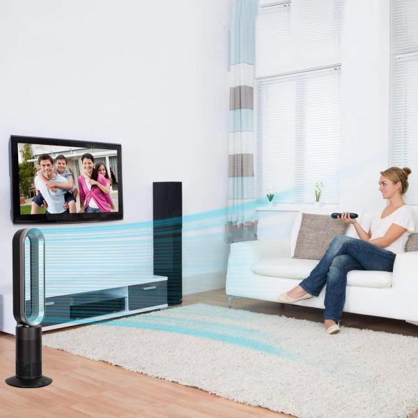 35W Power Tower Fan for Consistent Airflow and Swing Function in Portable House