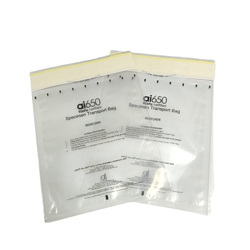 Buy Polyethylene 95kPa Specimen Carrying Bag For Specimen Transport at wholesale prices