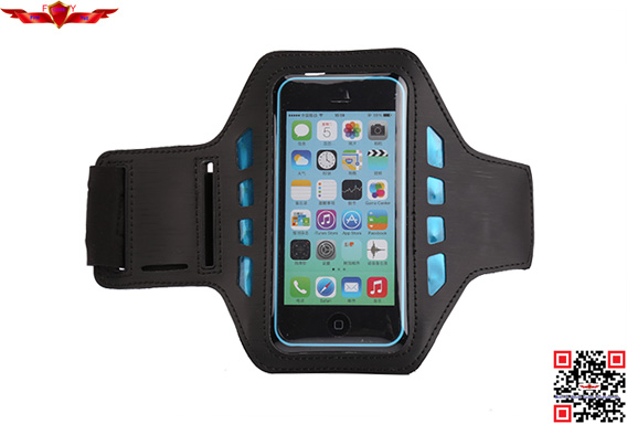 Hot Selling LED Sports Armband Cases For Iphone High Neoprene Material Multi Color