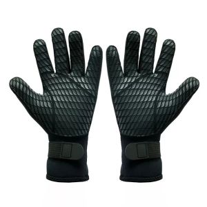 Industrial Prevent Oil Thickening Rubber Pvc Gloves Prevent Slippery