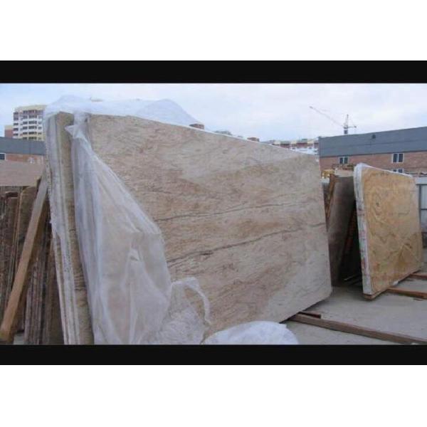 Buy Gold Polished Granite Natural Stone Slabs 126MPa Compressive Strength at wholesale prices