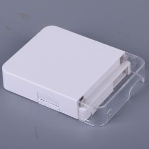 FTTH FTTO FTTB Fiber Optic Terminal Box with ABS+PC Material and SC Duplex Adapter for Indoor IP55 Applications