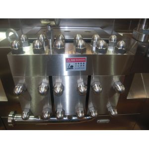 Wax Emulsions Chemical Homogenizer 2000L/H With 3 Piston