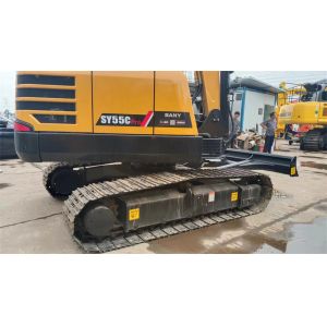 SY55C SY75C Used Sany Excavator 36KW Mini Digger Excavator