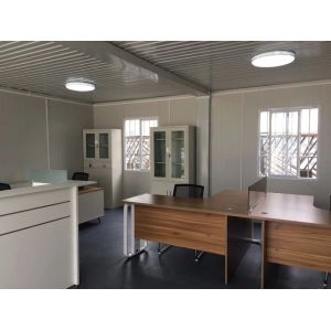 BOX PREFABRIQUE EN PANNEAU SANDWICH 2.20X5.80M ( MODULABLE : BUREAU - HABITATION