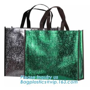 Custom collapsible reusable folding non woven bag murah shopping bags,