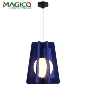 Custom Modern Acoustic Panels Pendant Lighting Felt Lampshade Chandelier with