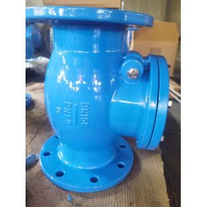 Quality Swing Cast Iron Check Valve 150mm Soft Seat EN1092/JIS B2212 End Connection for sale