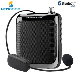 2018 NEWGOOD Bluetooth 2.4Ghz Wireless Headset Microphone Voice Amplifier