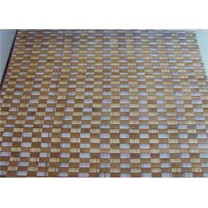 China Smooth Surface Bamboo Roller Blinds , Hotel Use Natural Bamboo Roman Shades on sale