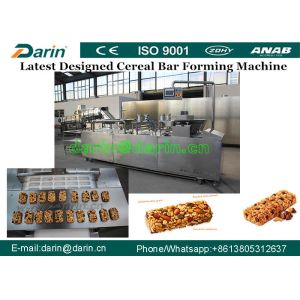 Multinational oat chocolate cereal fruits nuts candy bar moulding machine /