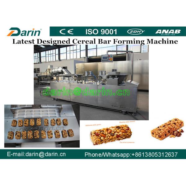 Buy Multinational oat chocolate cereal fruits nuts candy bar moulding machine / Snacks Making Machine at wholesale prices