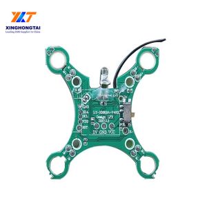 1-8 W/mK Thermal Conductivity White Silkscreen Color Metal Core PCB Fabrication