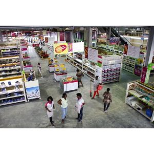 Prefabricated Steel Q355B Commercial Building for Supermarkets