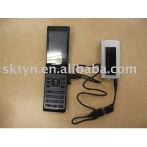 Portable solar charger for mobile phone