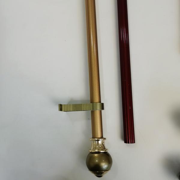 Simple Classic 28mm 0.45mm Adjustable Drapery Rod