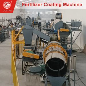 Industrial Rotary Drum Coating Machine For Fertilizer Granules