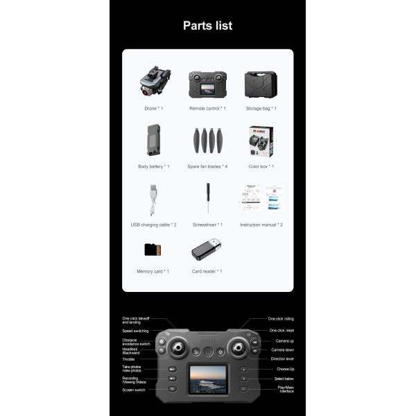 K6 Max Drone Wifi Foldable Remote Control Helicopter Perfect for Thrilling RC Dron Toy Gifts