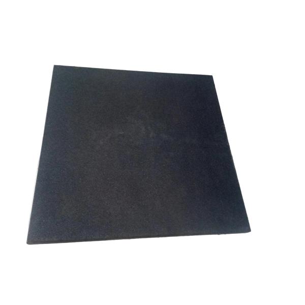 Blue Outdoor Rubber Floor 1000X1000X15mm Square Rubber Floor Mats Anti Slip