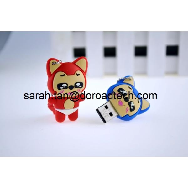 Promotional Gift Custom Cartoon PVC USB Flash Drive
