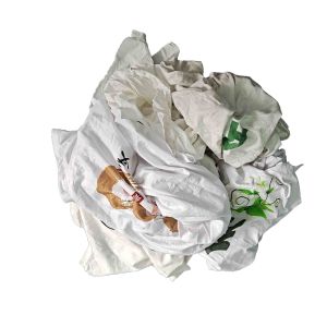 100kg Packaging 85% Cotton White Cleaning Rags