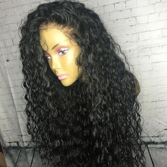 Light Brown 30'' 250 Density Lace Front Human Hair Wigs