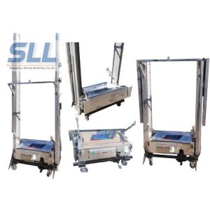 Self Leveling Pole Folding Automatic Wall Plastering Machine Light Weight