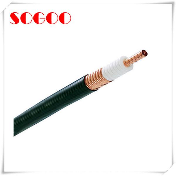 Buy Foam PE Insulation 1/2 " RF Feeder Cable Flexible Coaxial Cable Flame Retardant at wholesale prices