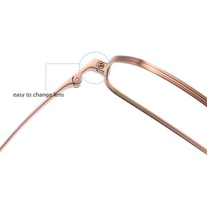 OEM Titanium Frame Glasses , CE Prescription Eyeglass Frames