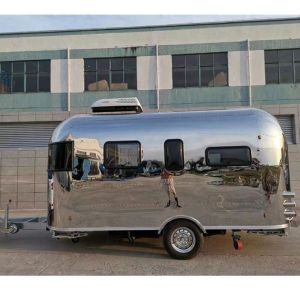 Automatic Corn Raw Material Small Investment Food Vending Trailer with Low