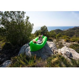 Multi Color Inflatable Sleeping Bag Hangout Laybag Lazy Bag For Travelling /