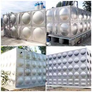 10000 Liter Segmented Stainless Steel Sectional Water Tank Customized Large