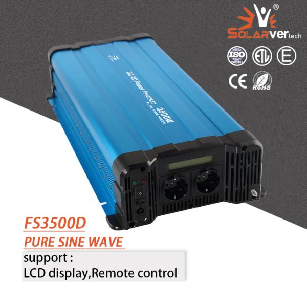 3500w Pure Sine Wave FS Power Inverter For Home 24V To 110V 230V 50Hz / 60Hz