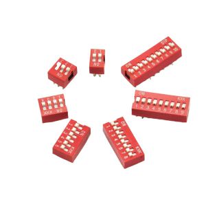 Electronic Metal Stamping DIP Switches For PCB Breadboard