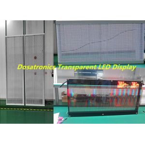 Commercial Waterproof P5 P6 P7 Transparent LED Display Digital Billboards