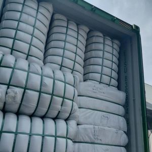 AA Grade Polyester Staple Fiber Crimp 1.2-15dtex White Fiber Roll