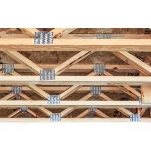 Galvanized Truss Brackets for Truss to Rafter Wood Connections