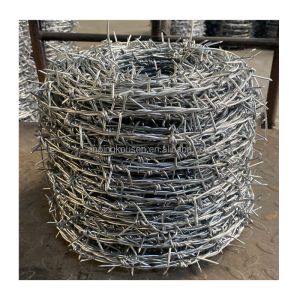 Length 20m/25m/30m/50m/Roll STAINLESS STEEL WIRE Razor Barbed Wire for Fence