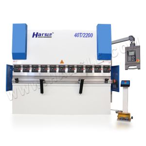 HARSLE WC67K-40T/2200 NC hydraulic press brake with DA41S system